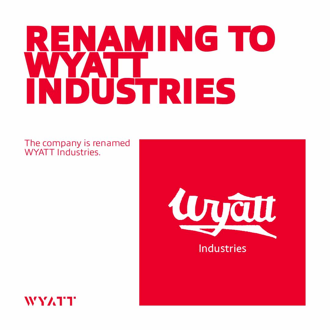 1959: The company is renamed Wyatt Industries.